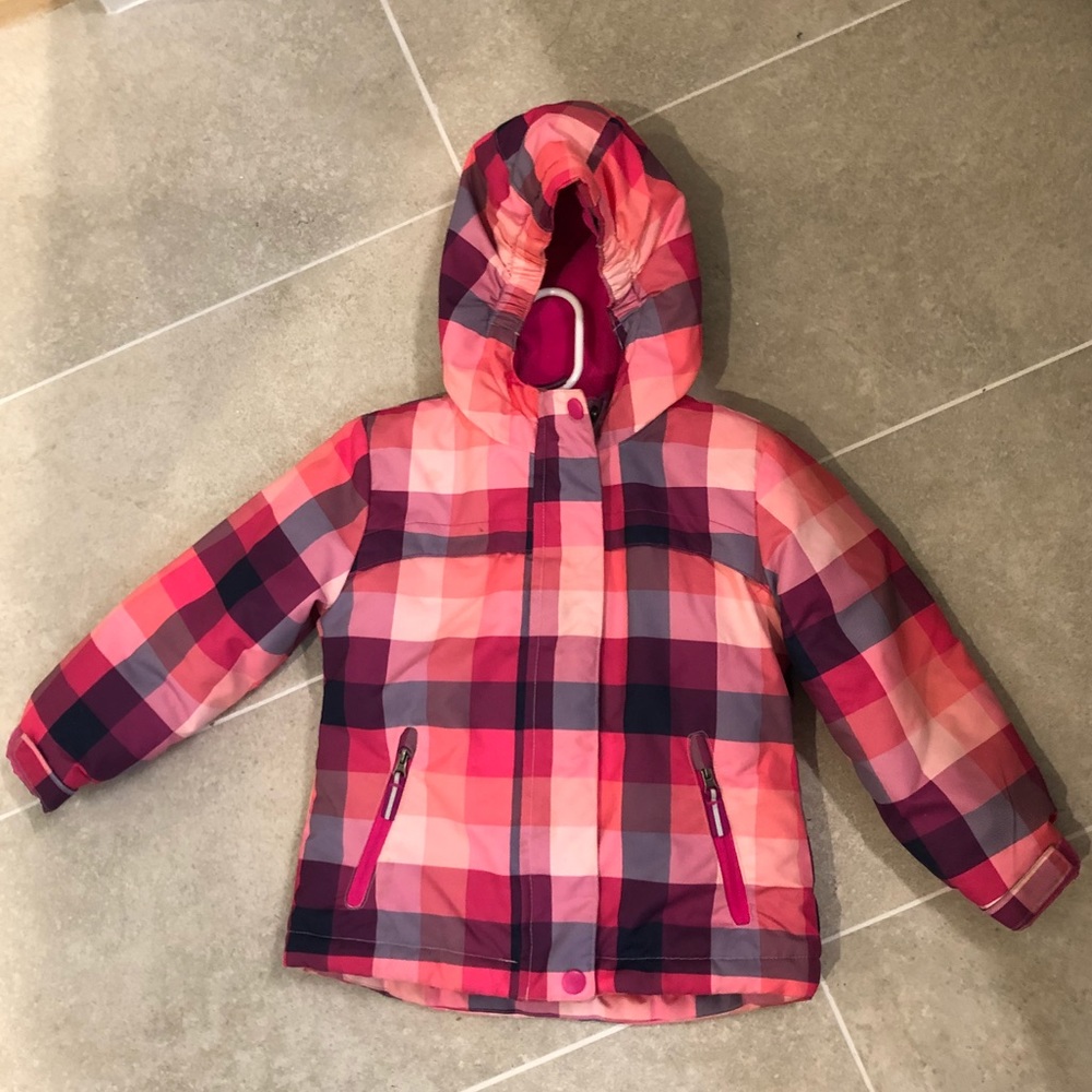 Girls plaid Cat & Jack 3 in 1 jacket